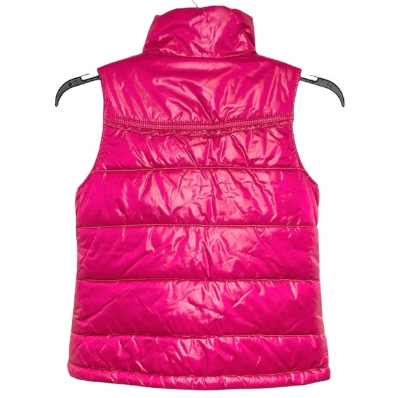 Gap Kids Coat Vest Girls Size XXL 14/16 Pink - Picture 8 of 9